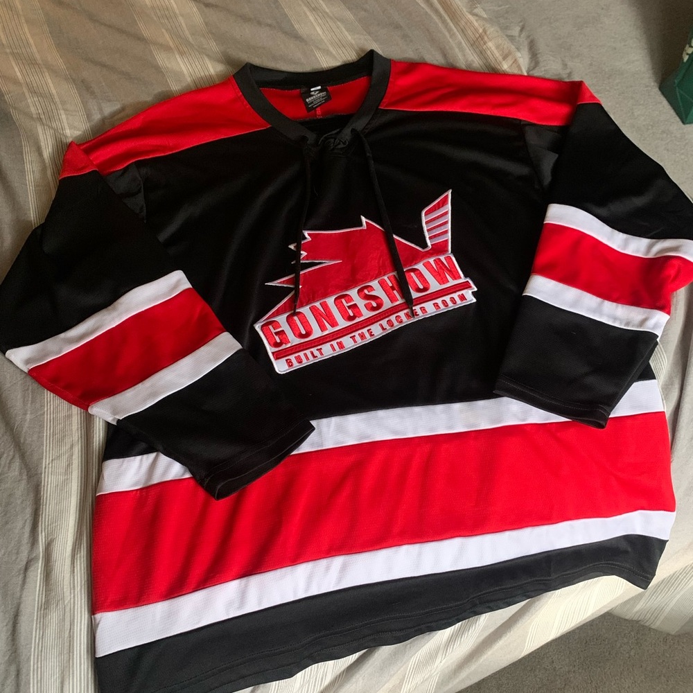 Men’s Red & Black Hockey Jersey
